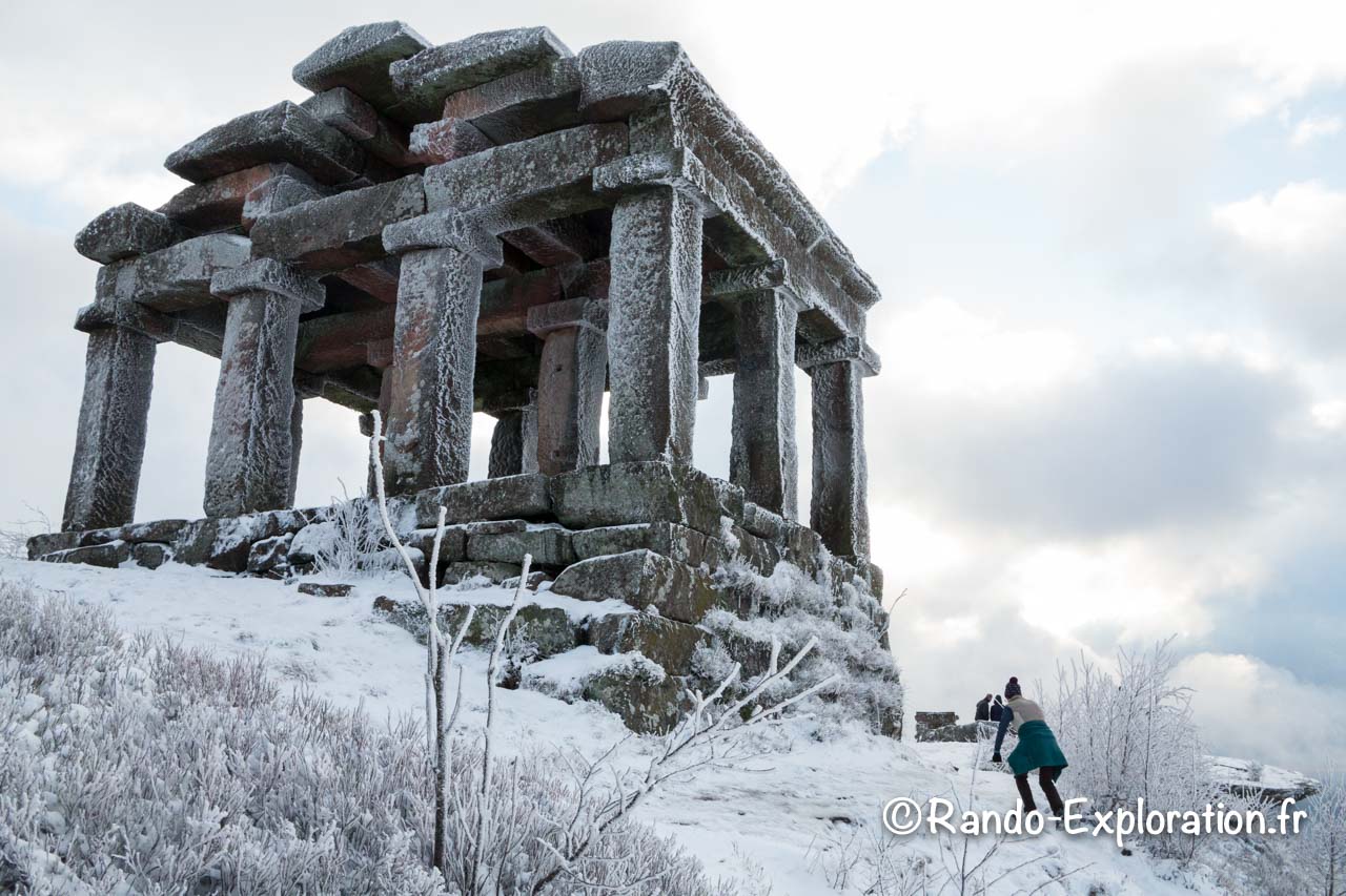 Temple au sommet du Donon
