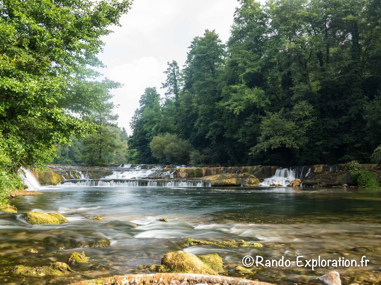 Rivière Krka en Slovénie