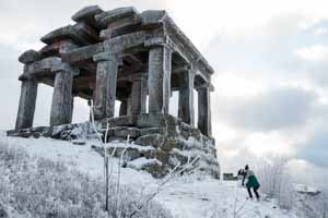 Temple au sommet du Donon