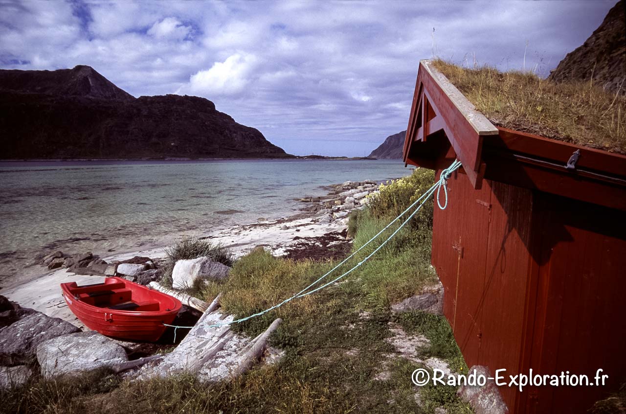 La ferme agricole de Vik, îles Lofoten