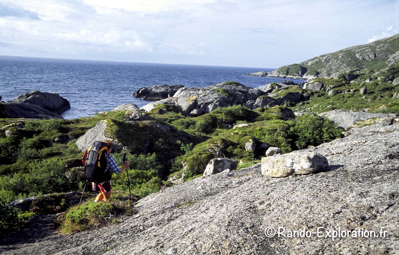îles Lofoten, sentier côtier