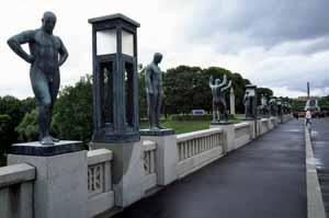 sculpture du parc Vigeland à Oslo